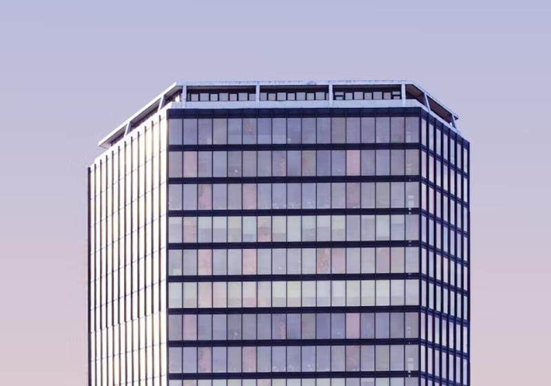 Modern office building representing our company headquarters