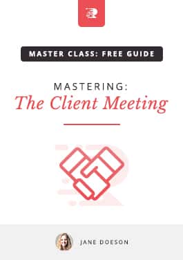 Master Class: Free Guide, Mastering: The Client Meeting (Ebook cover)